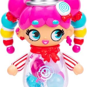 Pink and Blue Candy-Themed Doll with Accessories